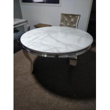 Lewis 1.3 Round Dining Table