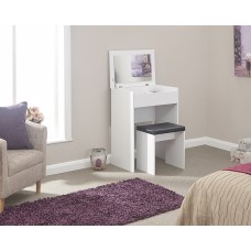 Compact Dressing Table With Stool