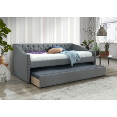 WT4591 - GREY FABRIC GUEST BED