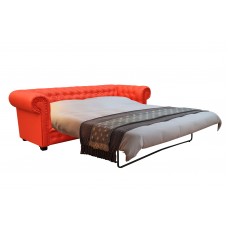Imperial 3 Seater Faux Leather Sofa Bed