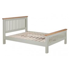 Lucca  Solid Oak Wooded Bed